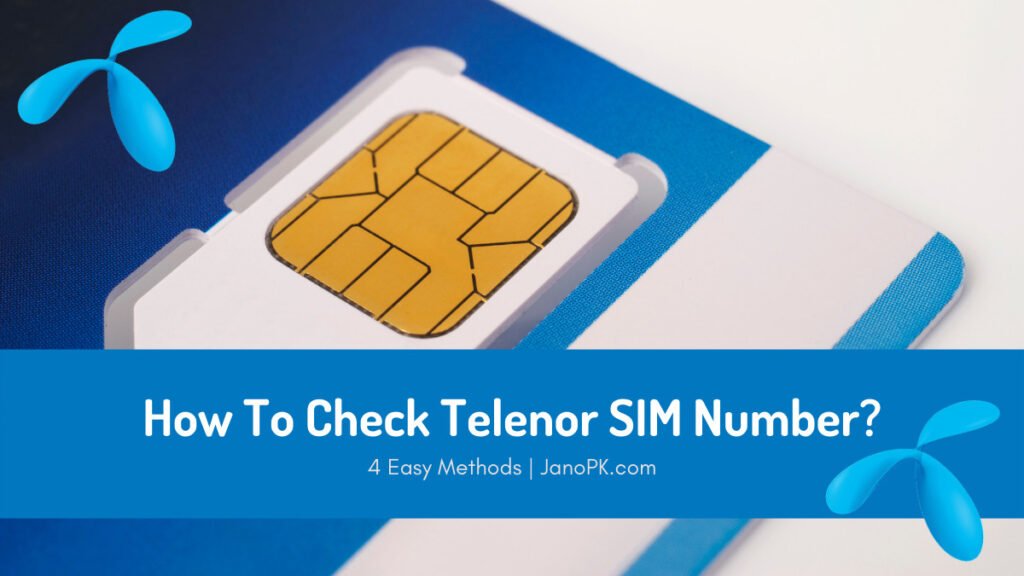How To Check Telenor Number?