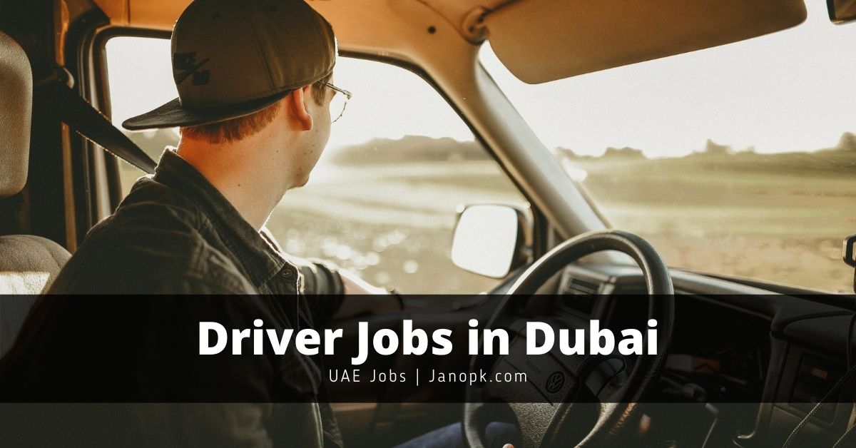 Driver Jobs in Dubai