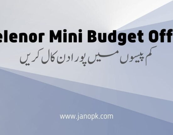 Telenor Mini Budget Offer