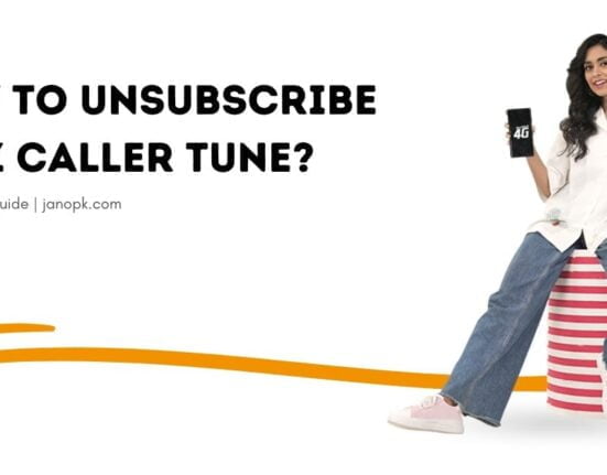 How to Unsubscribe Jazz Caller Tune?